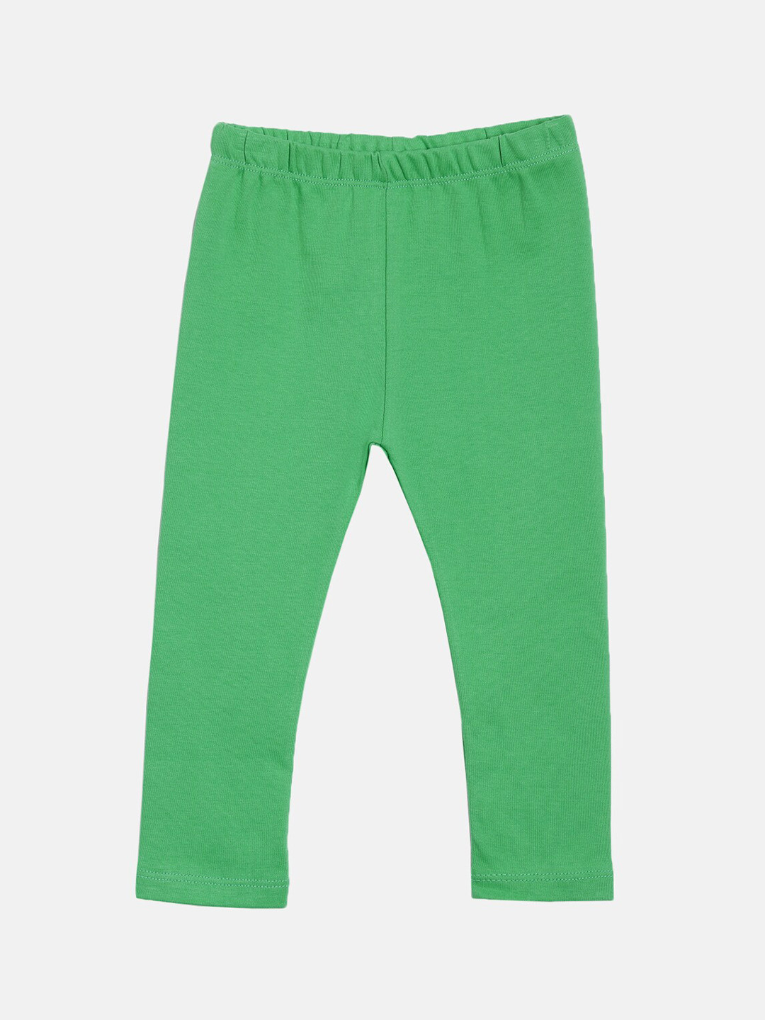 

Kryptic Infant Girls Green Cotton Ankle-Length Leggings