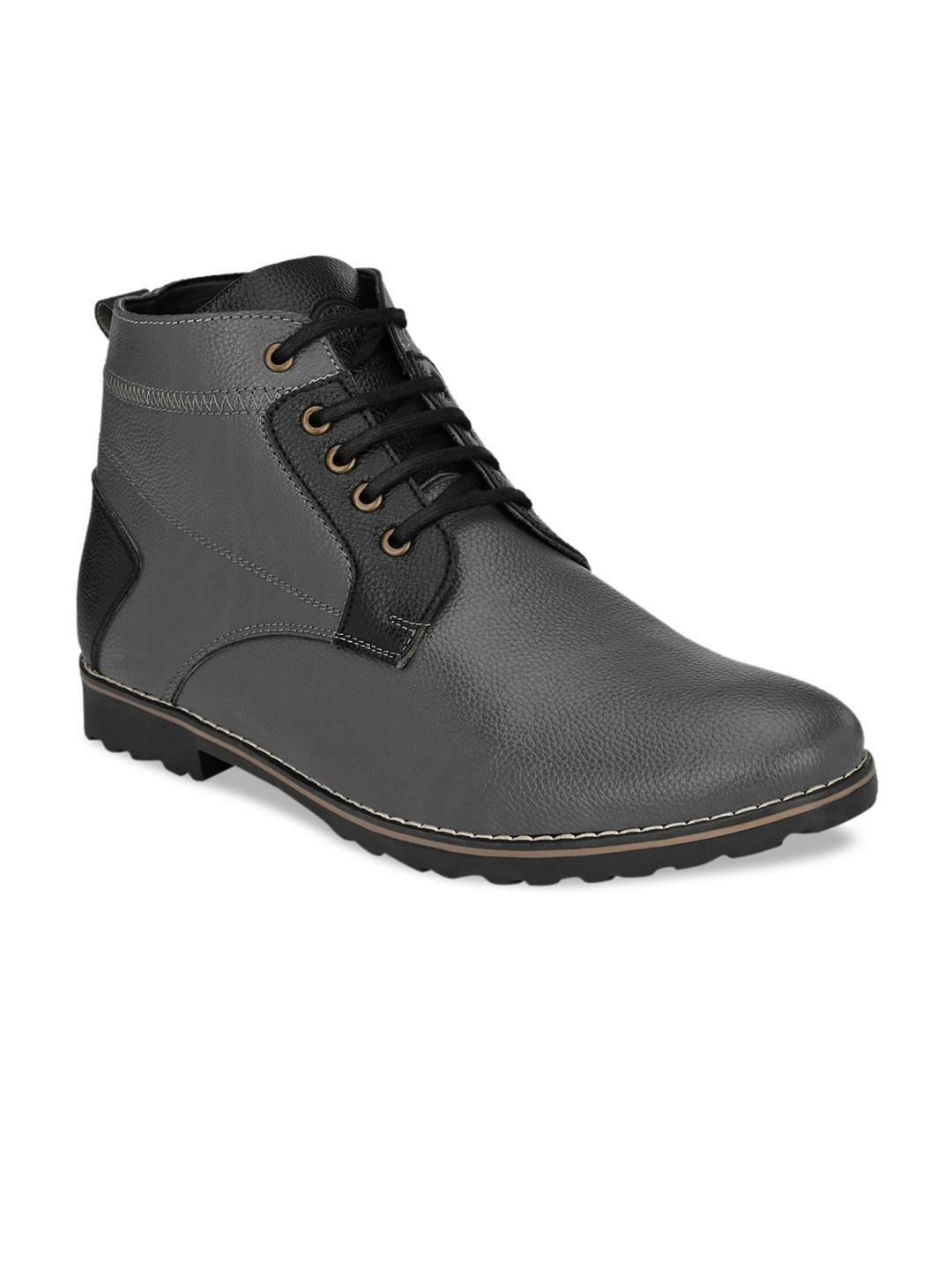 

Roadster Men Grey Flat Boots