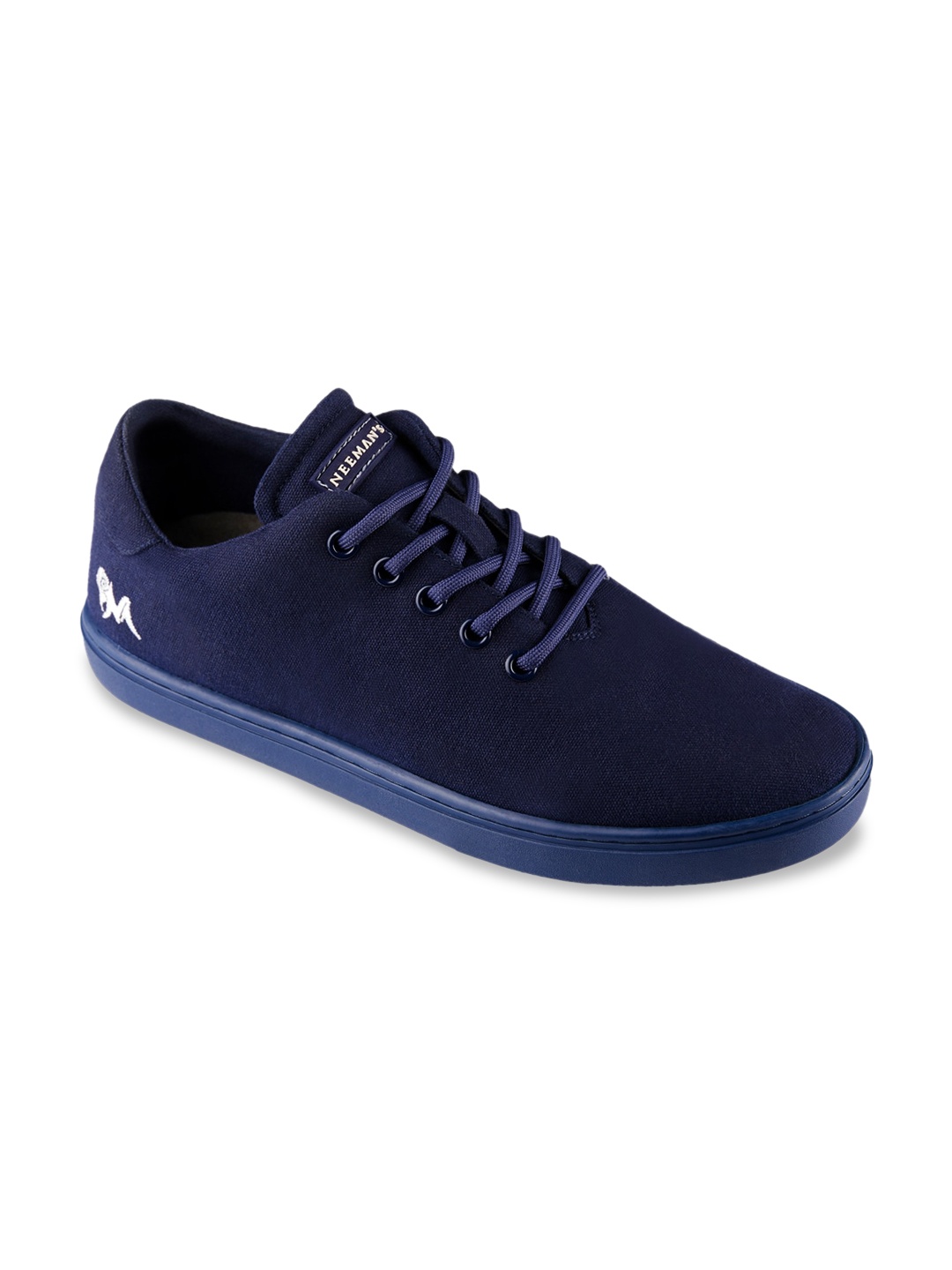 

NEEMANS Unisex Midnight Blue Cotton Classic Sneakers