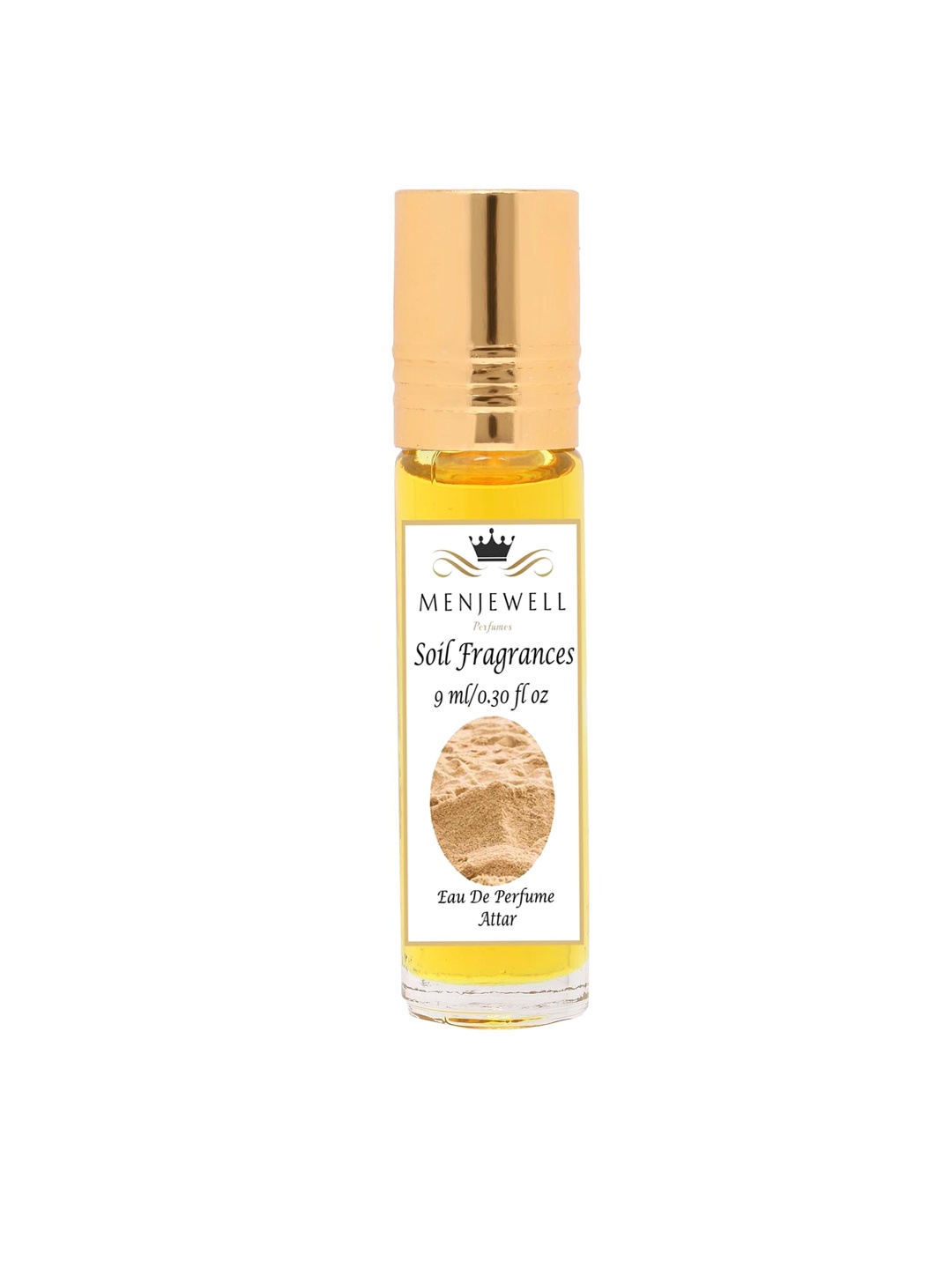 

Menjewell Unisex Soil Rolled On Attar, Transparent
