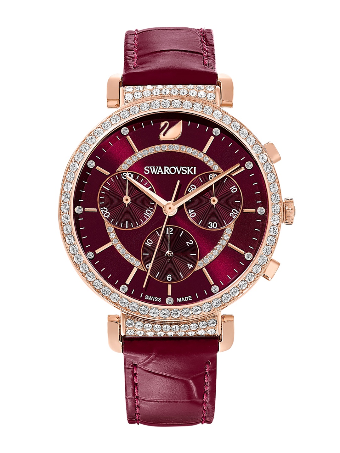 

SWAROVSKI Women Maroon Analogue Watch 5580345