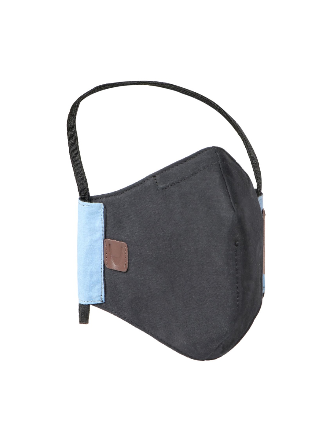 

Hidesign Unisex Black Solid 1Ply Pure Cotton Cloth Mask