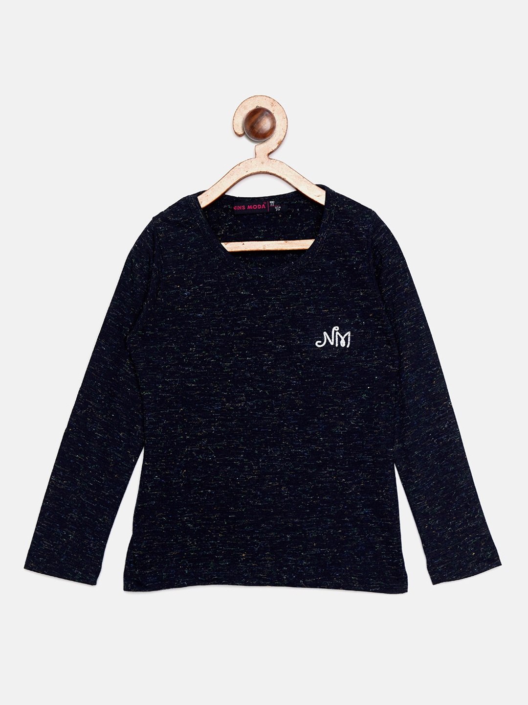 

Nins Moda Blue Regular Top
