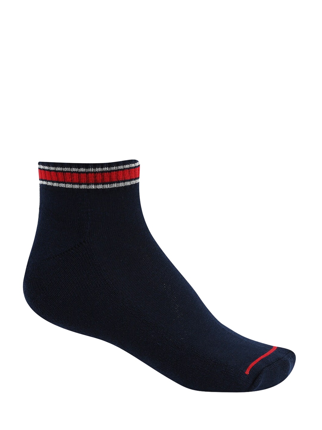 

Ajile by Pantaloons Men Navy Blue Solid Above Ankle-Length Socks