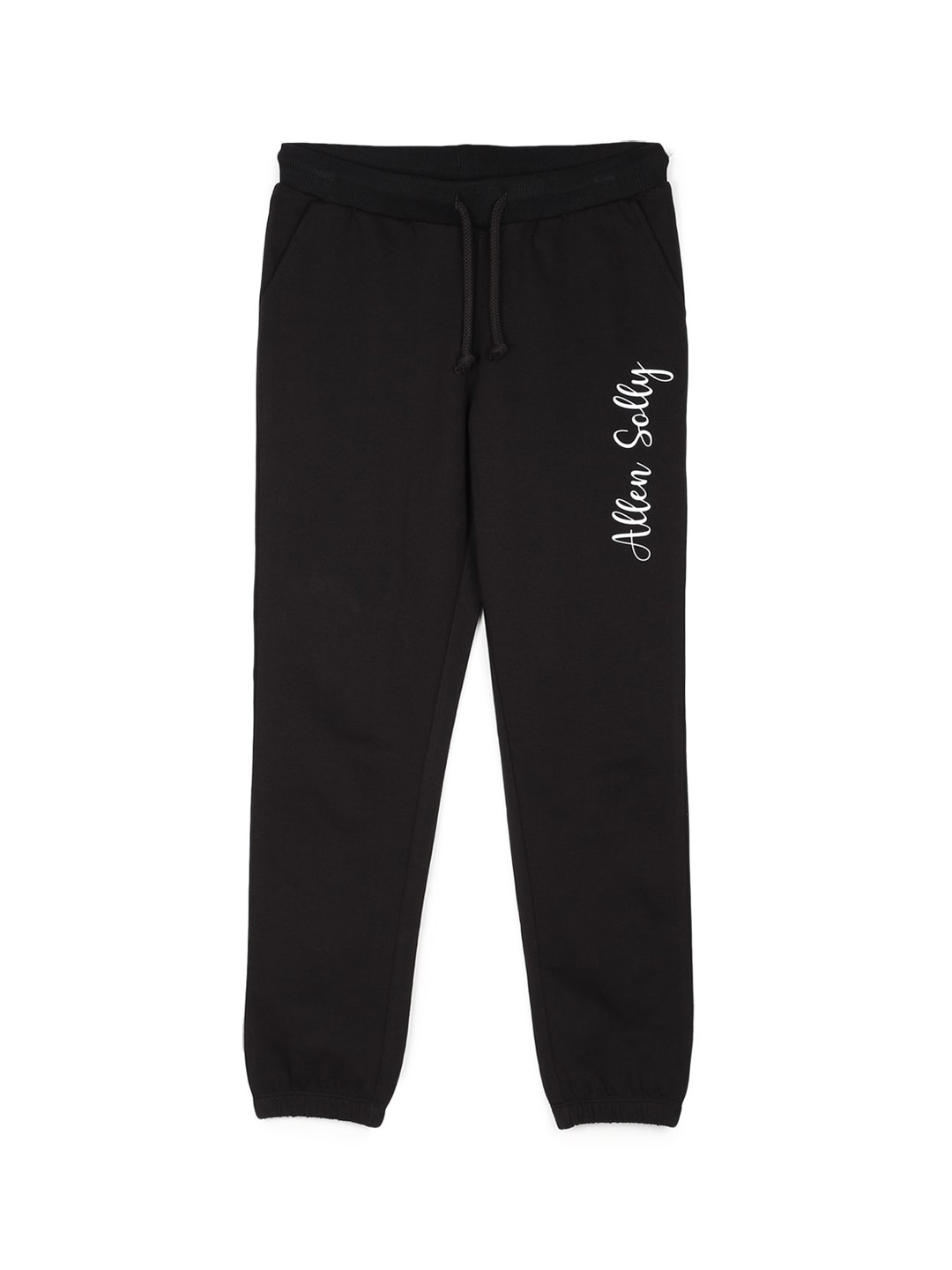 

Allen Solly Junior Girls Black Regular Fit Solid Joggers