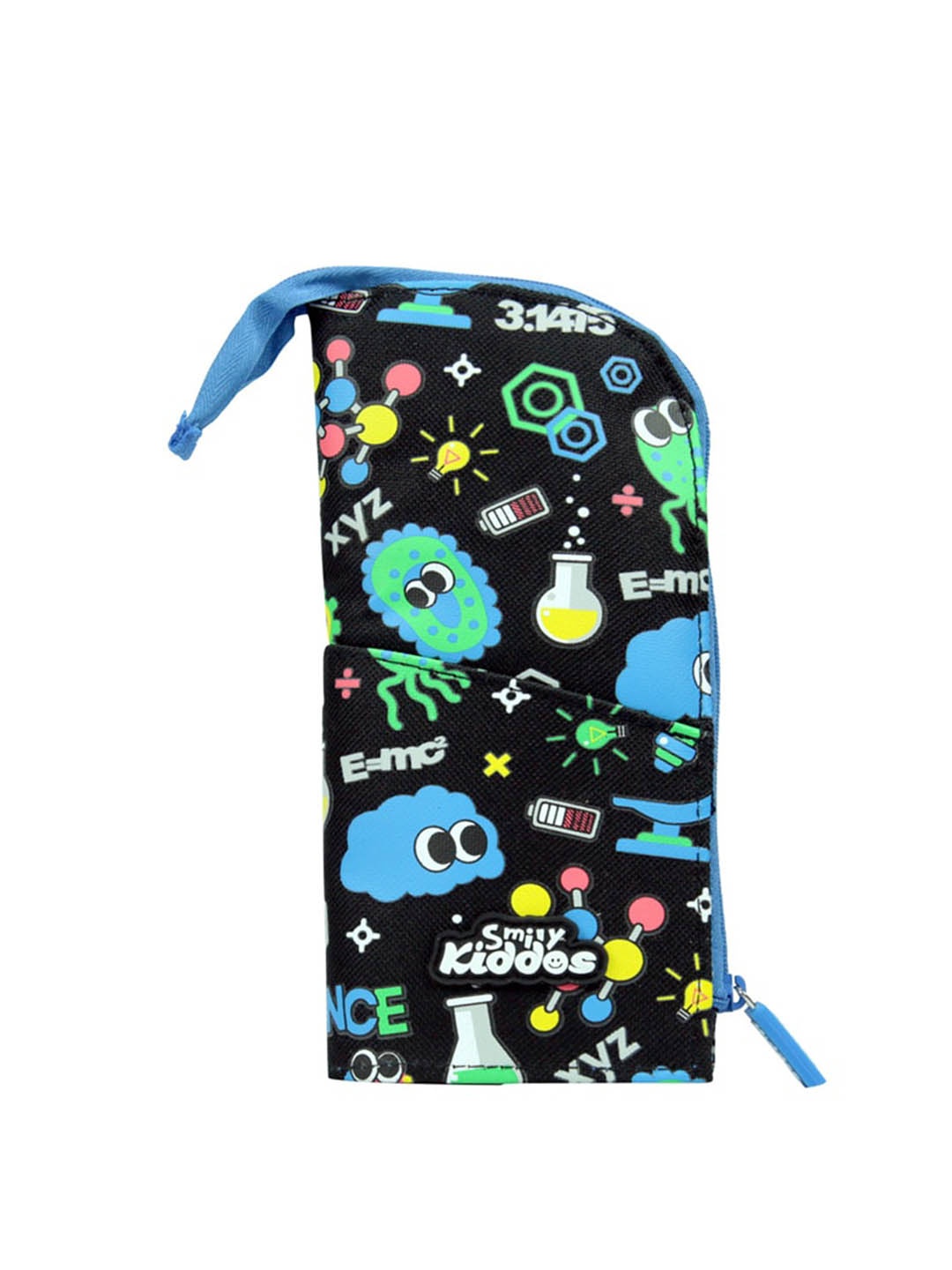 

Smily Kiddos Kids Black & Blue Printed Pen Holder Case