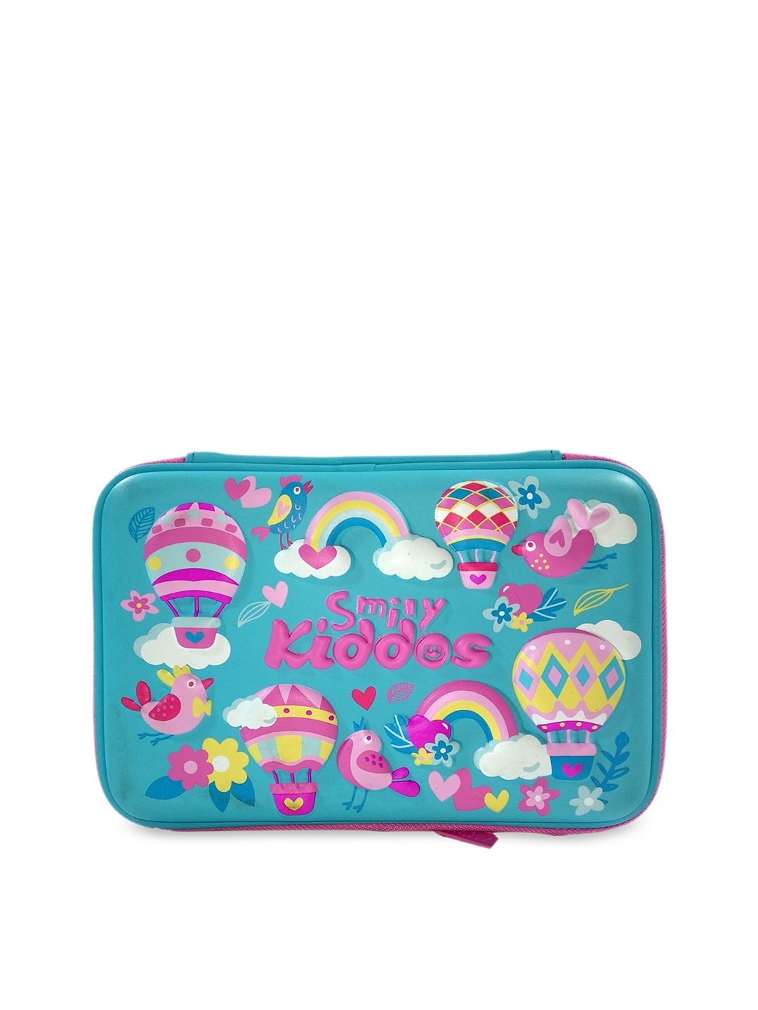

Smily Kiddos Kids Blue & Pink Printed Double Compartment Pencil Case
