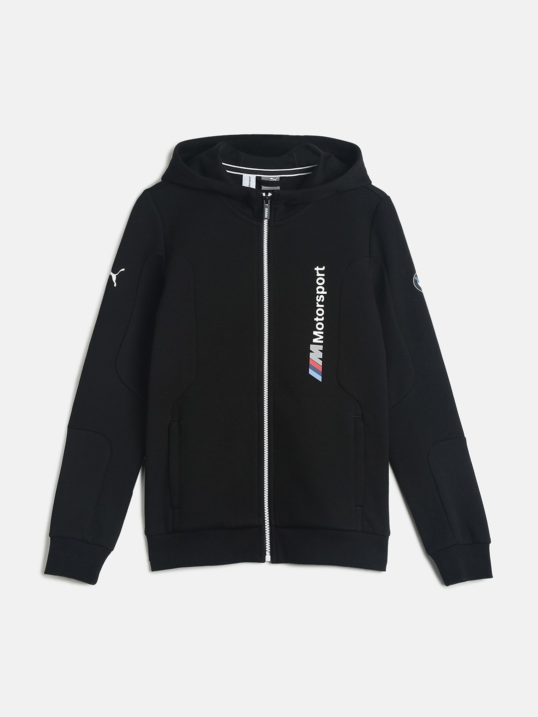 

Puma Unisex Kids BMW MMS Hooded Sweat Jacket, Black