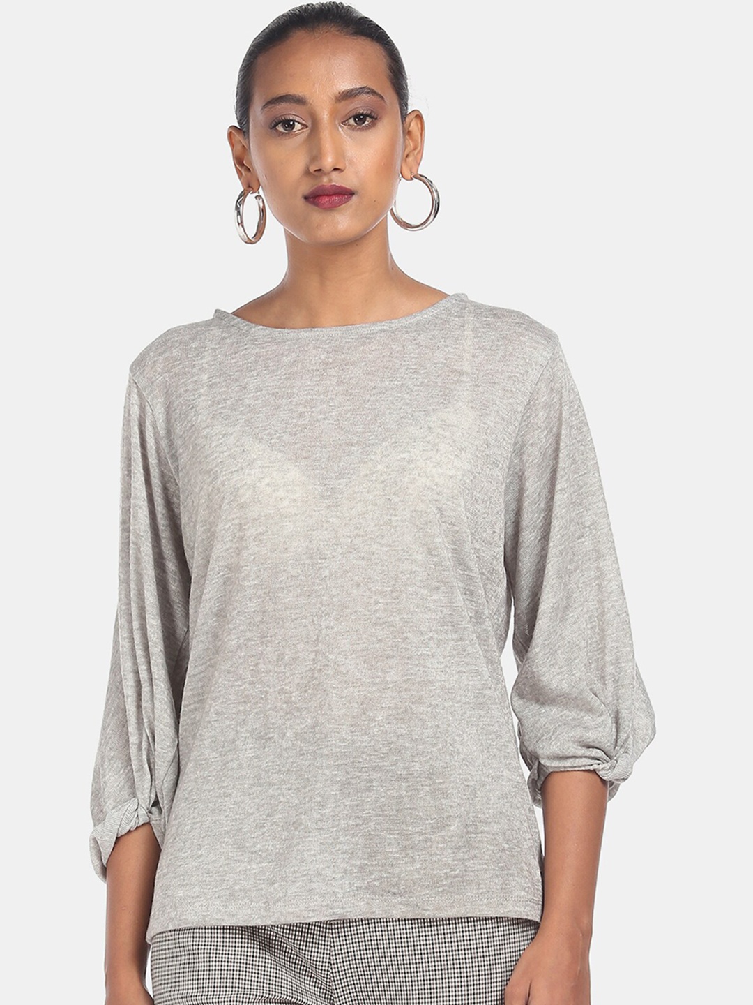 Cherokee Grey Regular Top