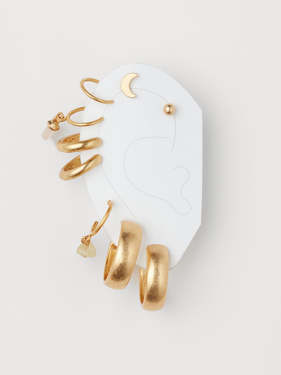 

H&M Gold-Toned Earrings & Ear Cuffs