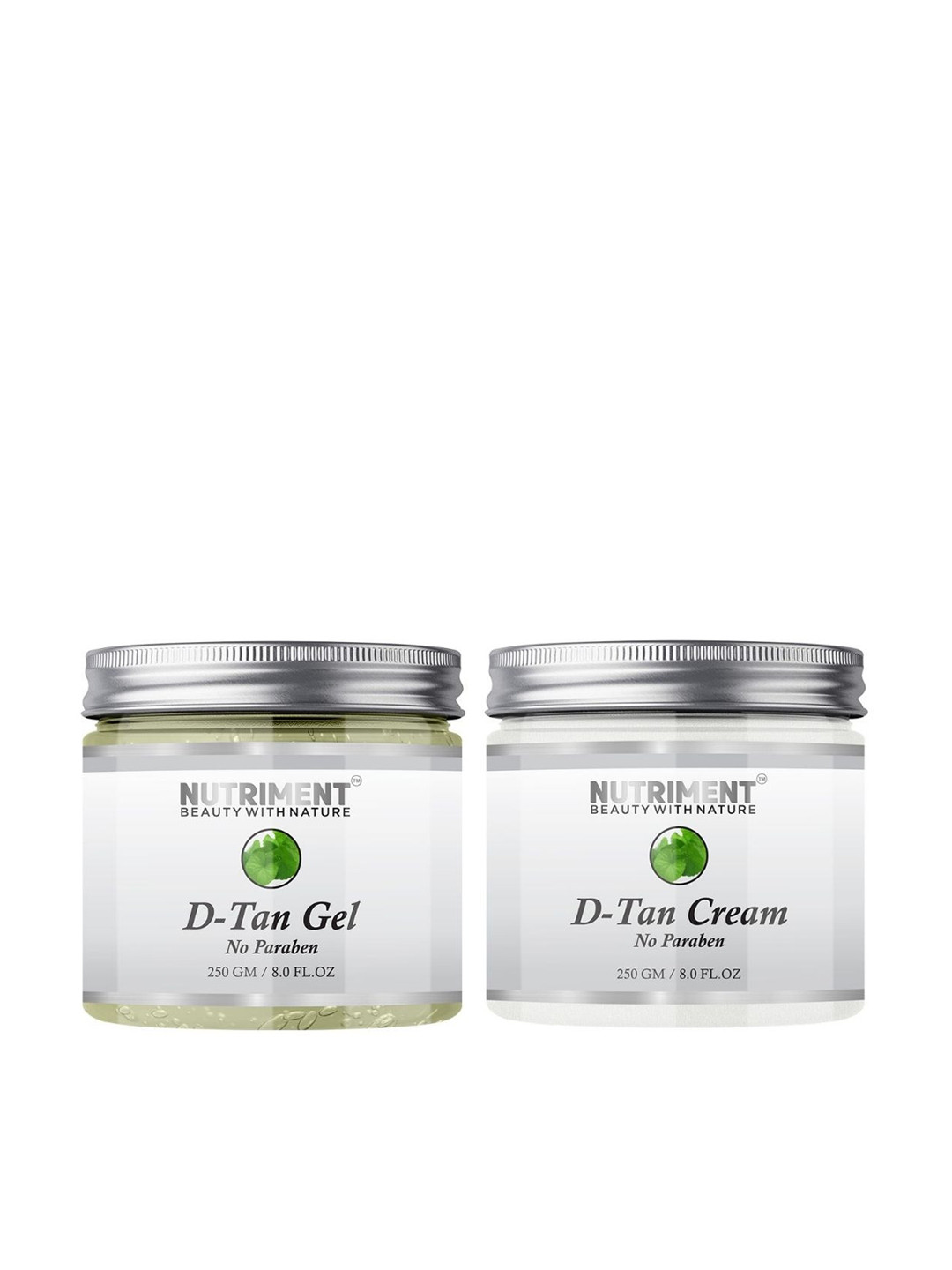 

Nutriment D Tan Gel & Cream, 250gm (Combo of 2), Transparent