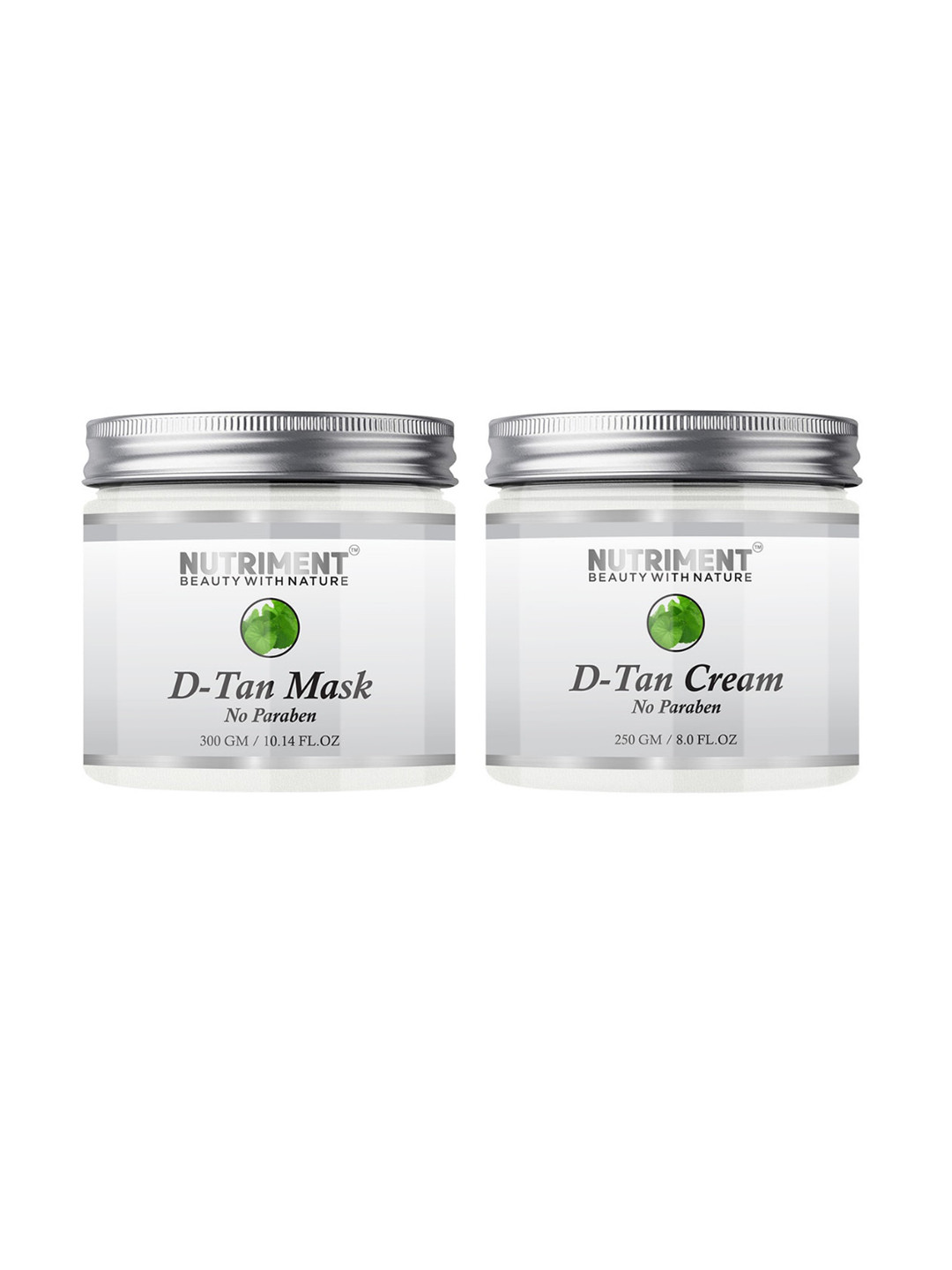 

Nutriment D Tan Mask & Cream, 250gm (Combo of 2), Transparent