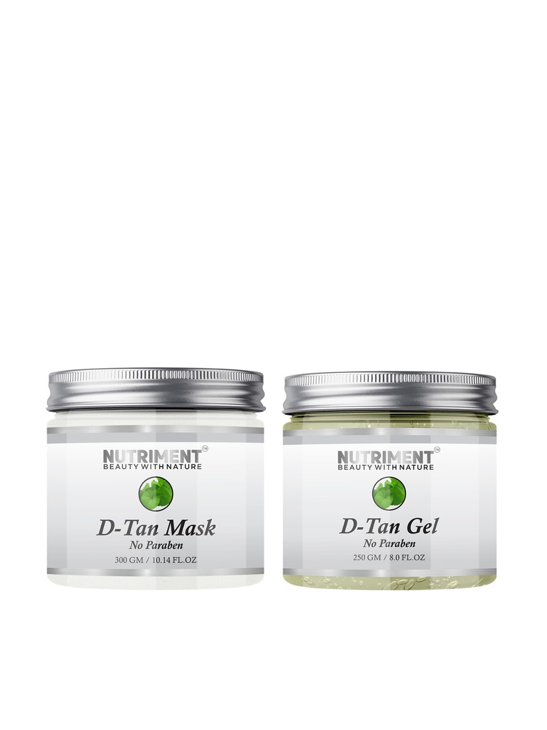 

Nutriment D Tan Mask & Gel, 250gm (Combo of 2), Transparent