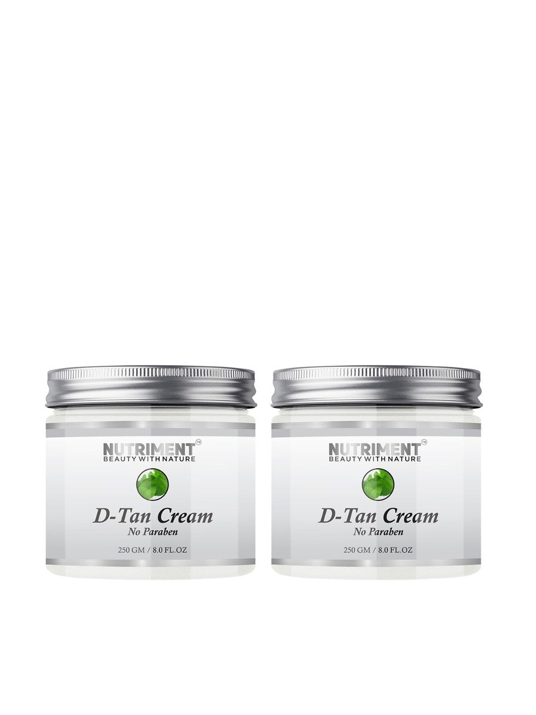 

Nutriment Pack of 2 D-Tan Cream - 250 g each, Transparent