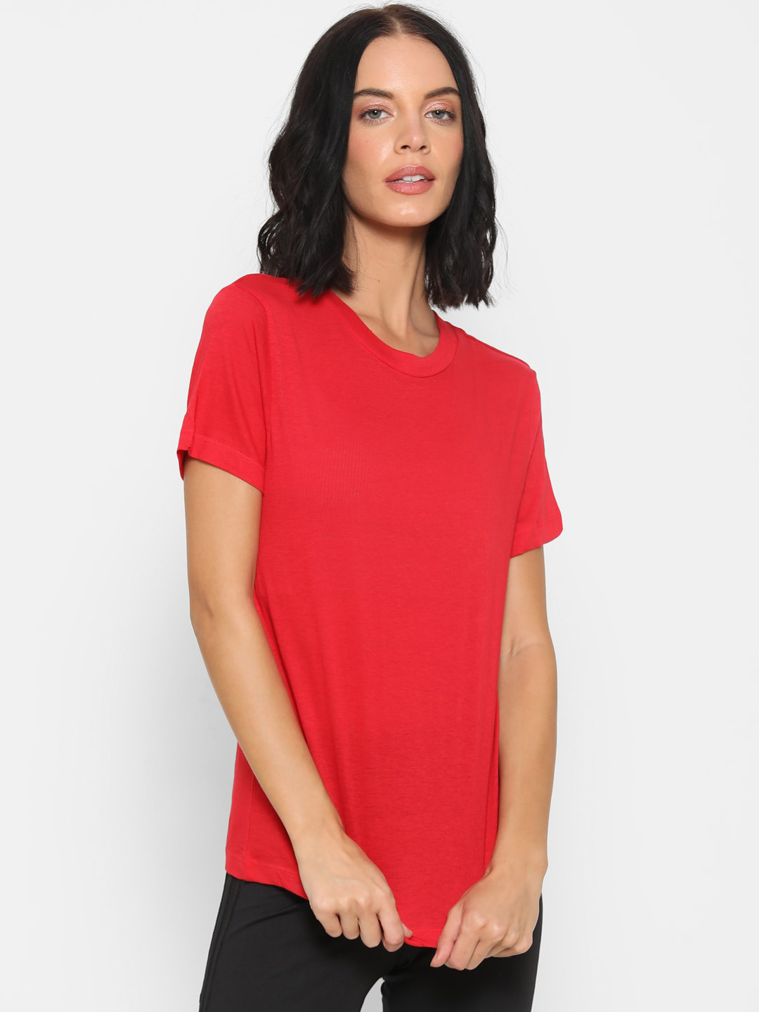 

FOREVER 21 Red Regular Top
