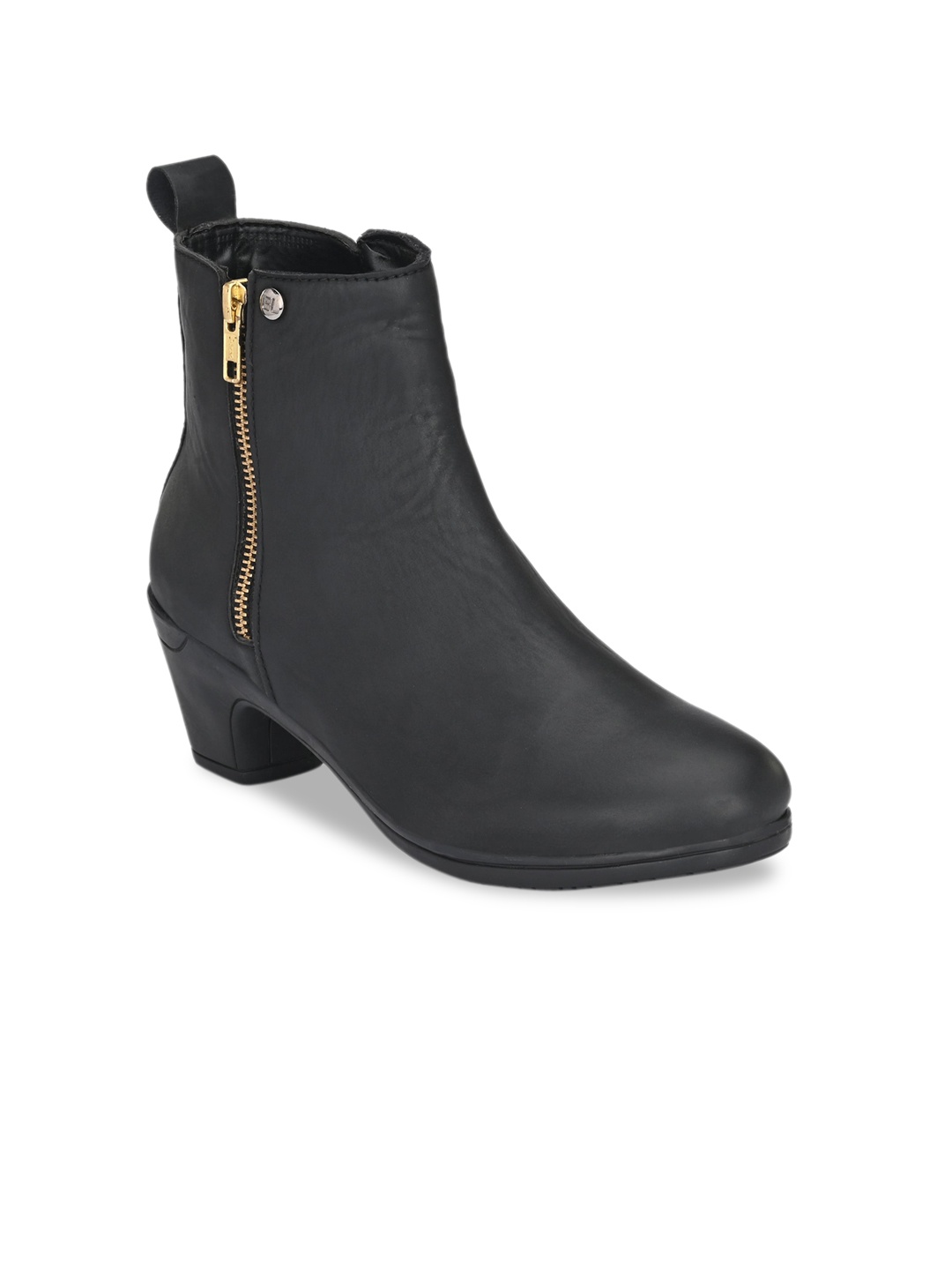 

El Paso Women Black Solid Casual Flat Boots