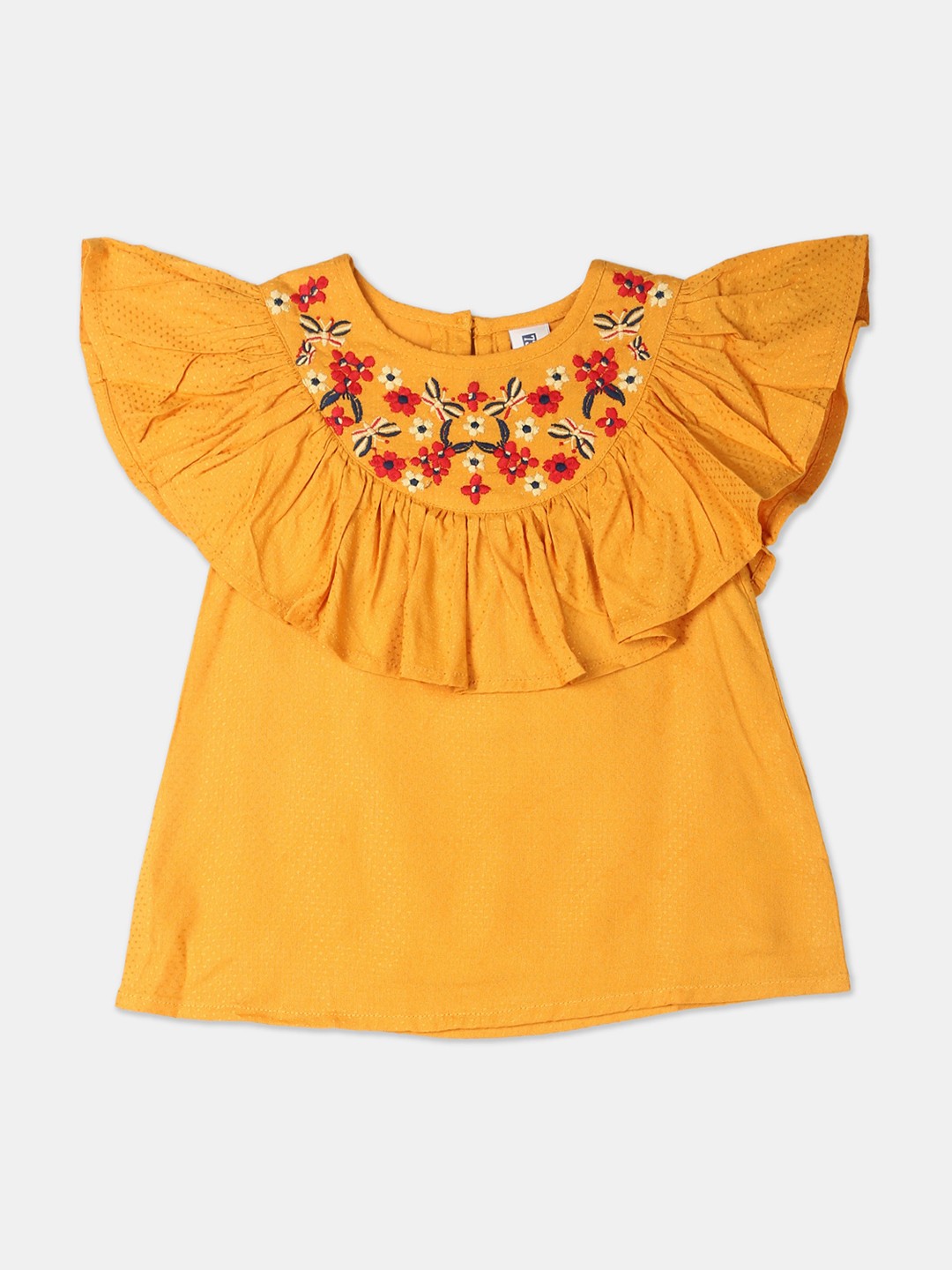 

Cherokee Mustard A-Line Top