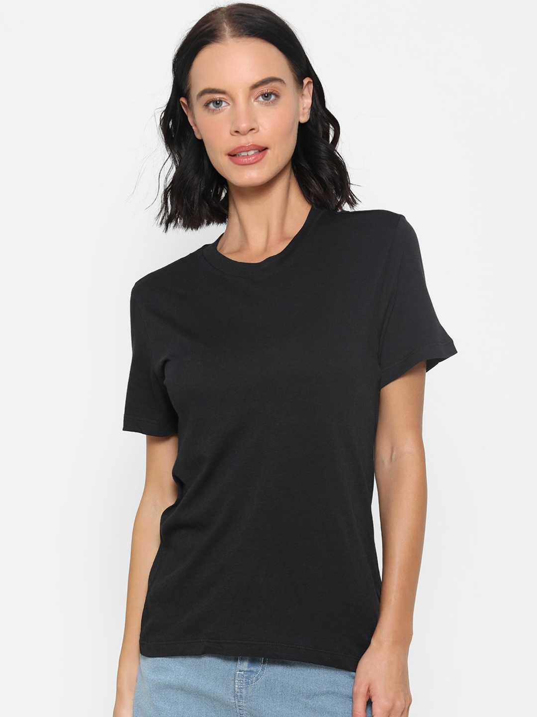 FOREVER 21 Black Regular Top