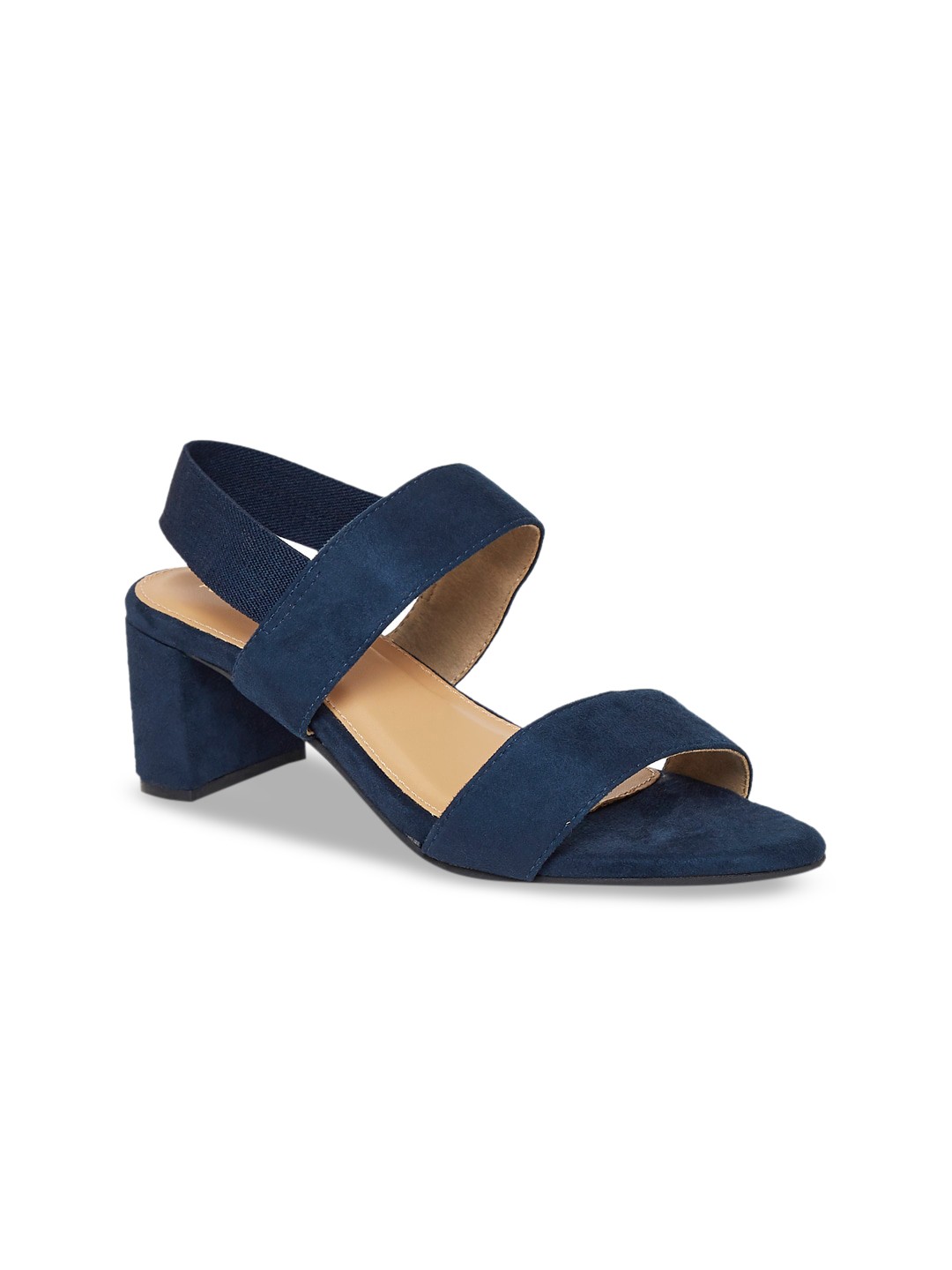 

Forever Glam by Pantaloons Women Navy Blue Solid Heels