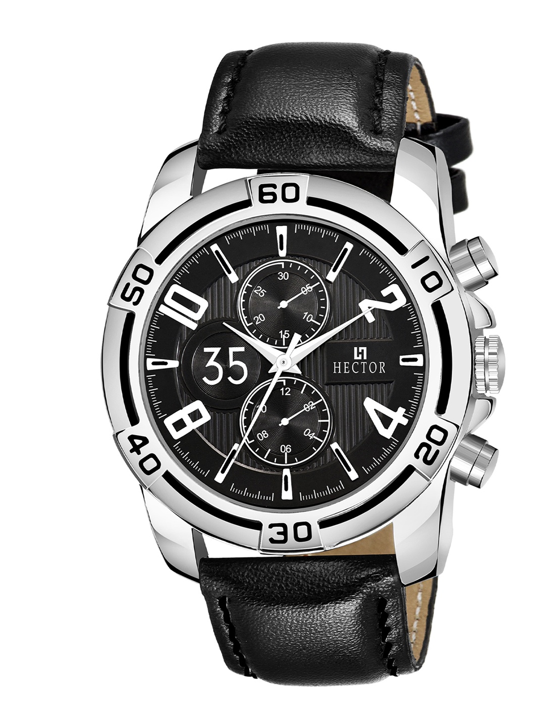 

HECTOR Men Black Analogue Watch HC13