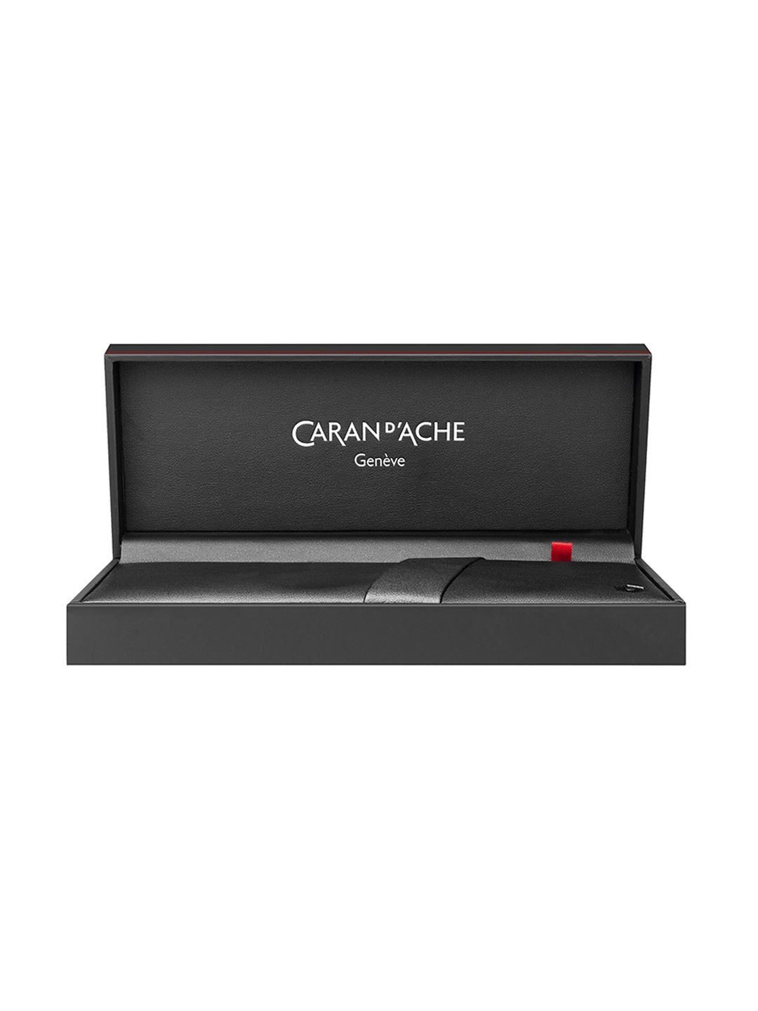 

Caran D Ache Silver-Toned Solid Ecridor Cubrik Ballpoint Pen with Gift Box