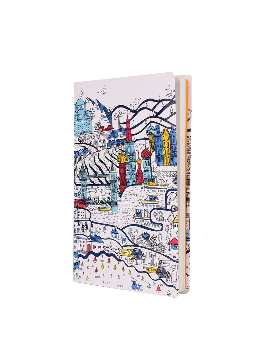 

Doodle White & Blue Voyager Travel Notebook