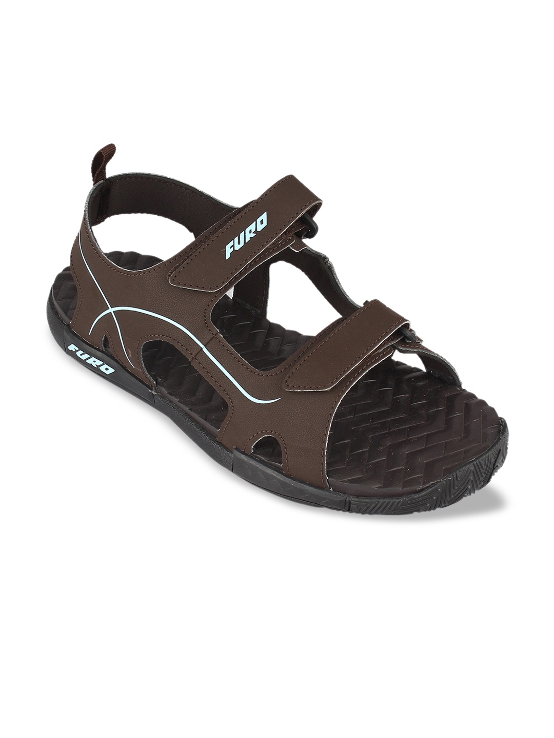 

FURO by Red Chief Men Brown Solid Sports Sandals