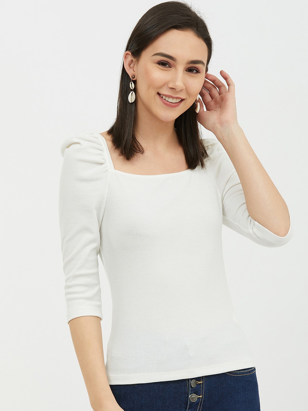 

Harpa White Regular Top