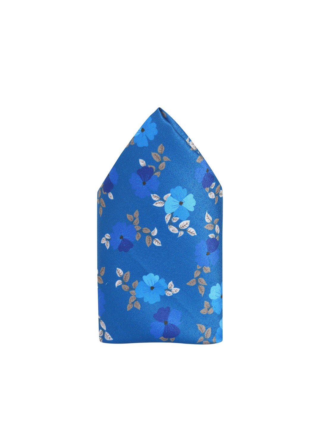 

Tossido Men Blue & Brown Printed Pocket Square