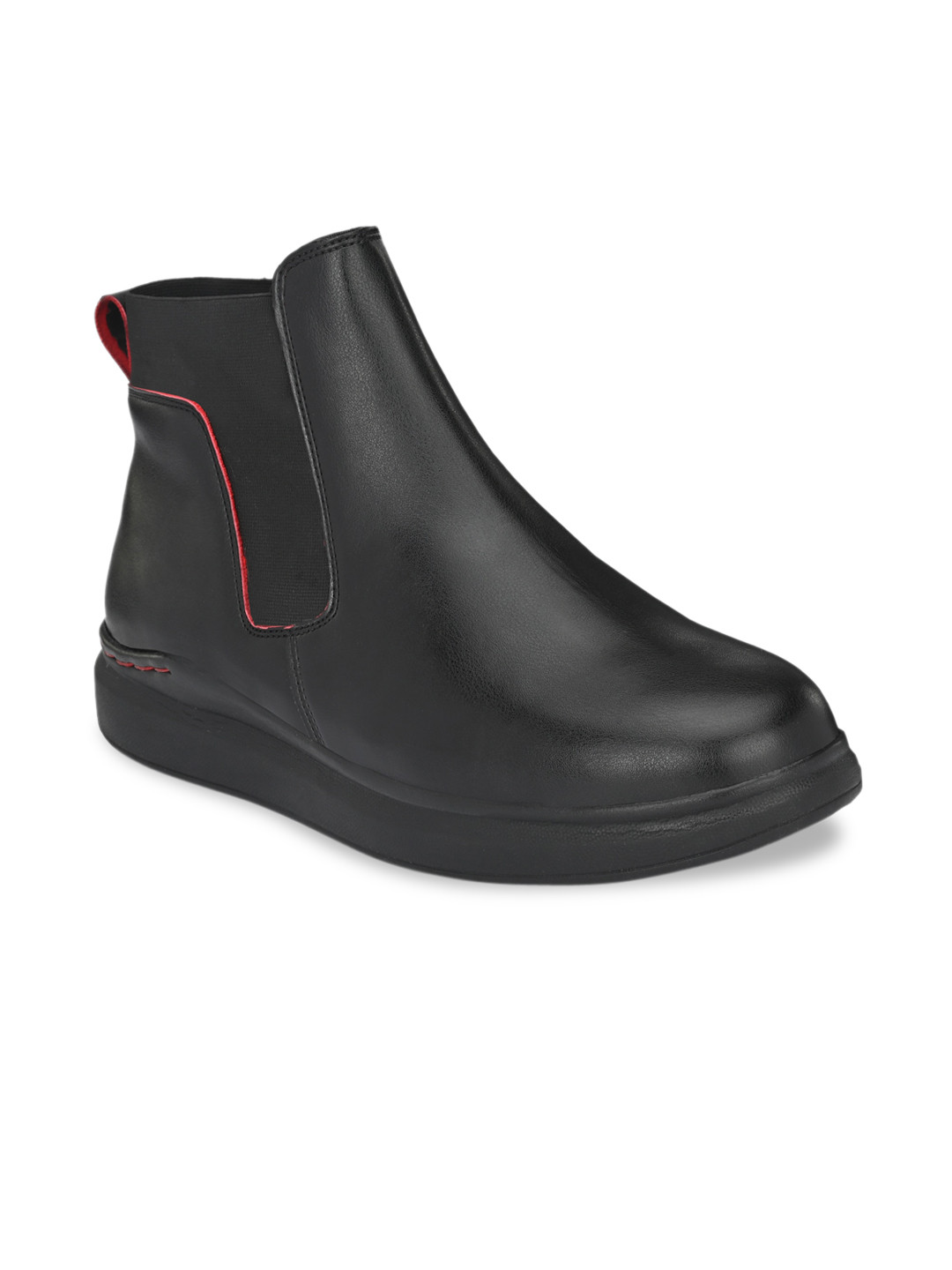 

Delize Men Black Flat Boots