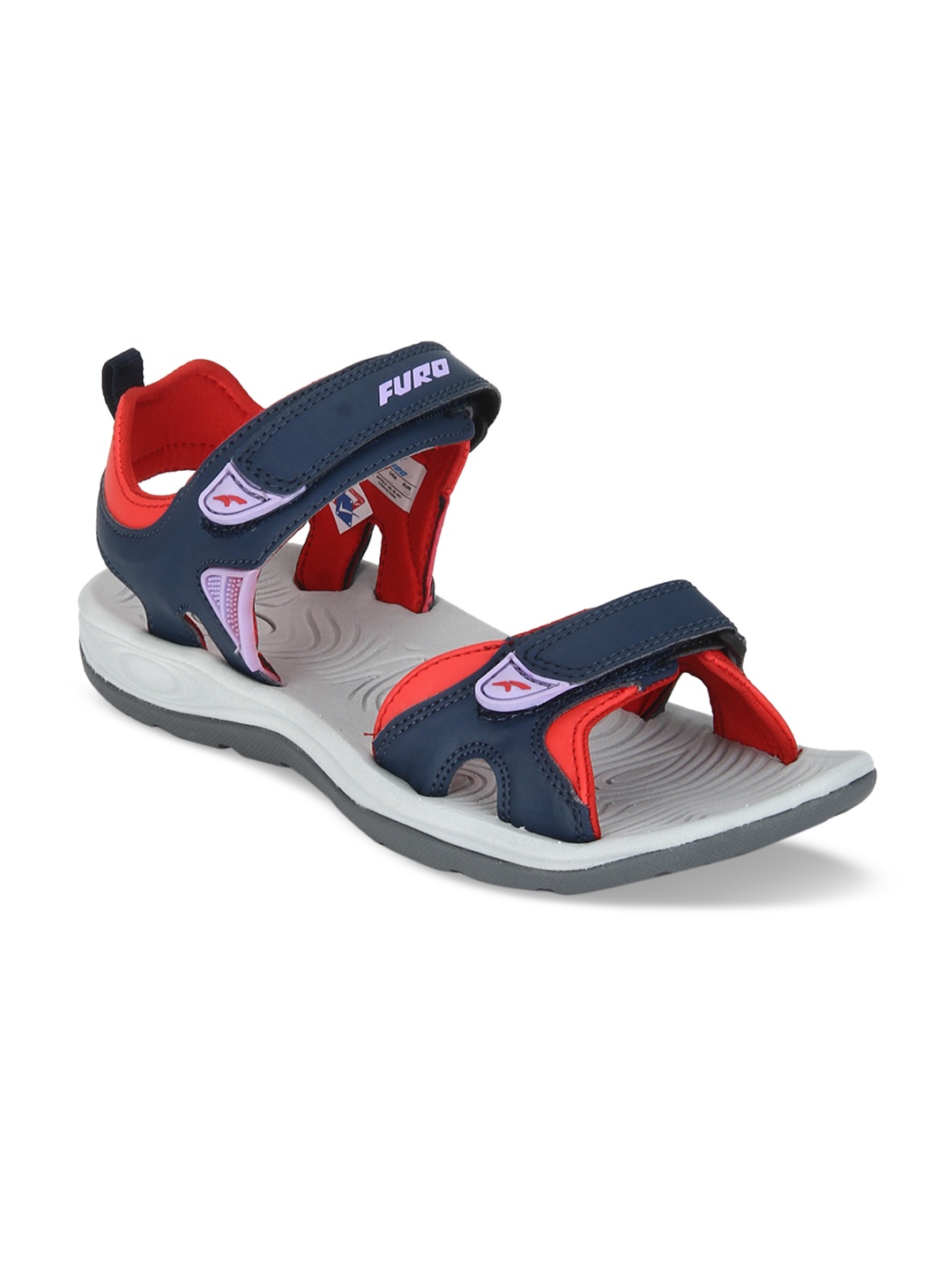 

FURO by Red Chief Women Blue & Grey Solid Sports Sandals