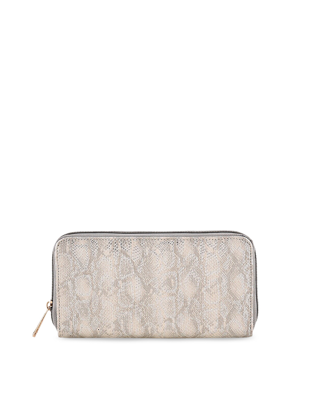 

Lychee Bags Women Grey Animal Printed Wallet