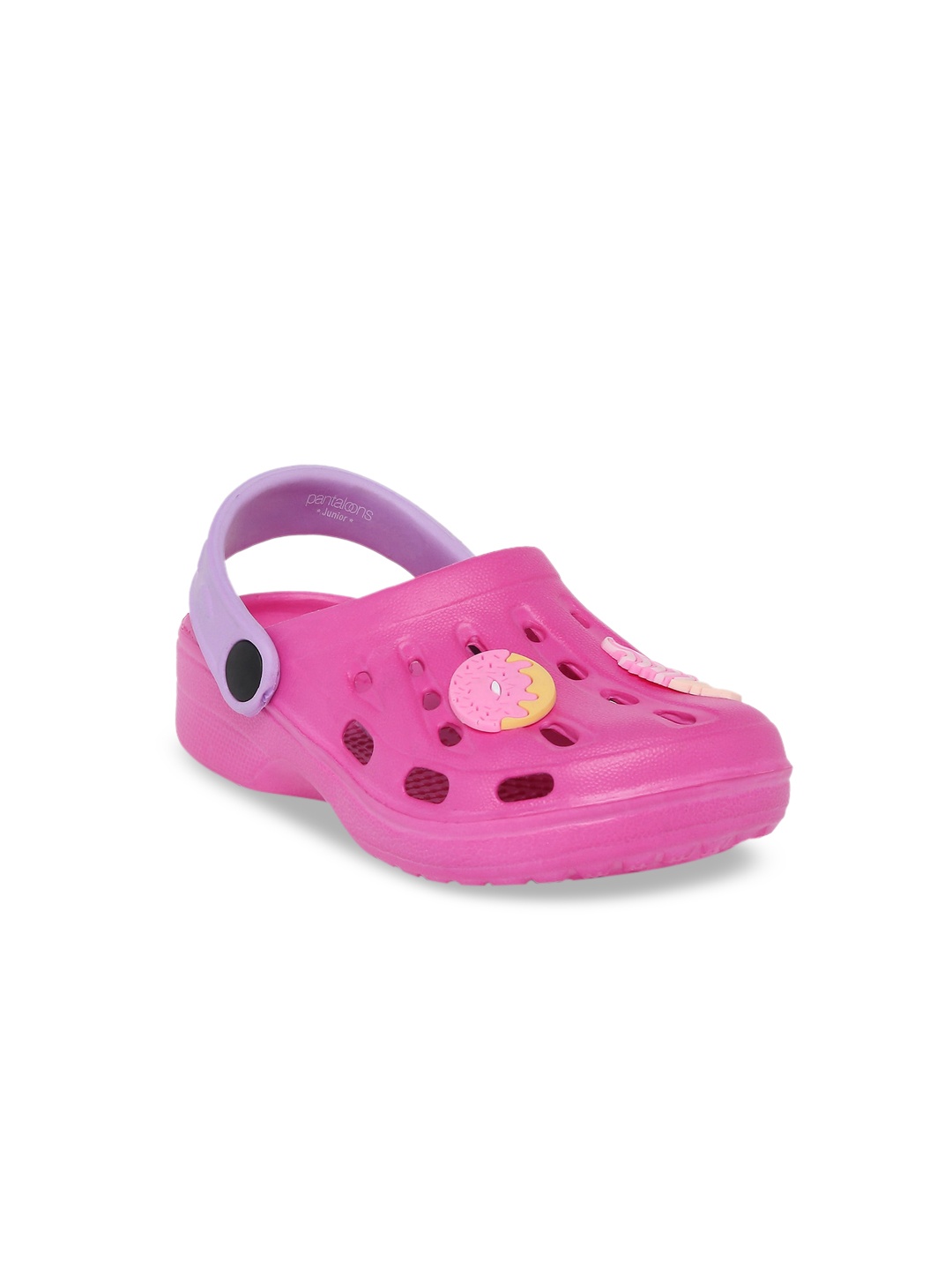 

Pantaloons Junior Boys Pink Printed Clogs