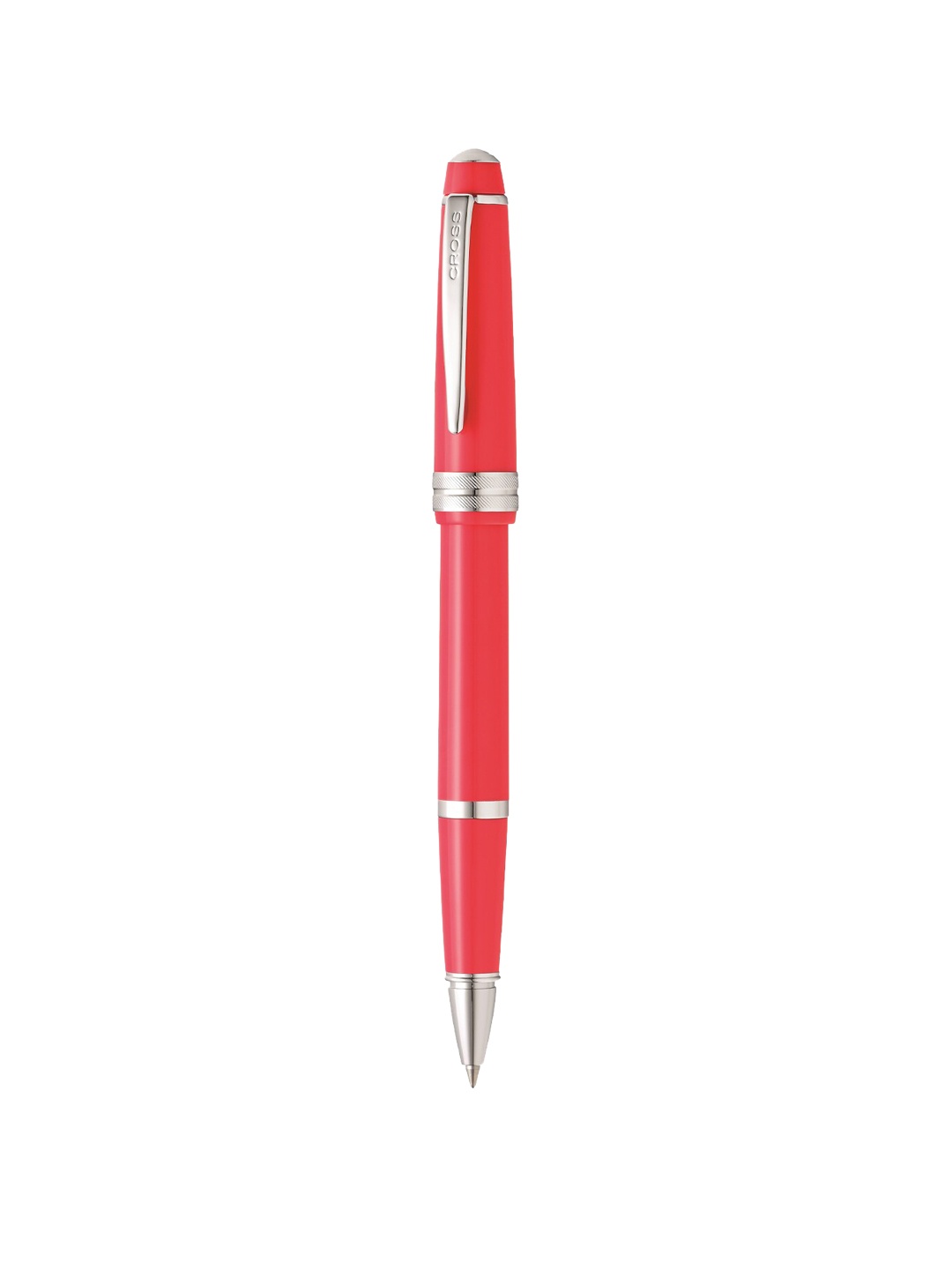 

Cross Polished Coral Resin Bailey Light Rollerball Pen