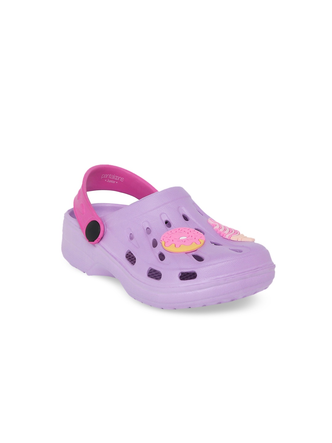 

Pantaloons Junior Boys Purple Clogs