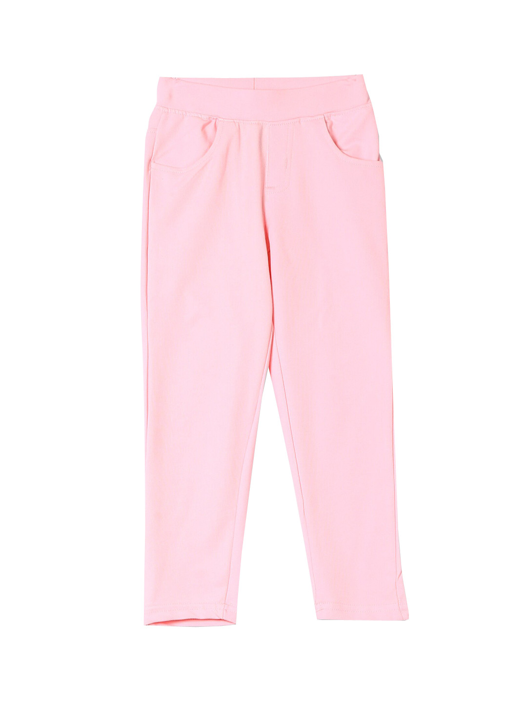

Cherokee Girls Pink Solid Treggings