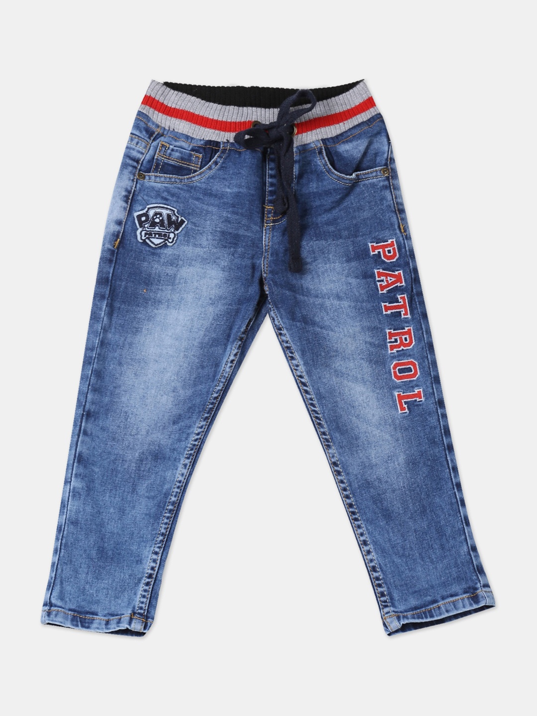 

Colt Boys Blue Regular Fit Mid-Rise Clean Look Jeans