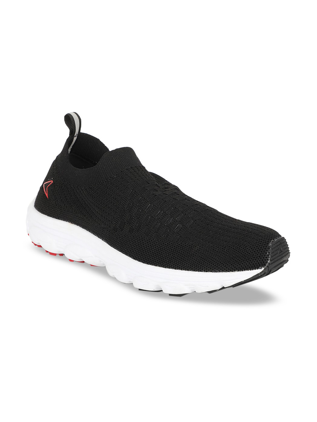 

Bata Boys Black Woven Design Slip-On Sneakers