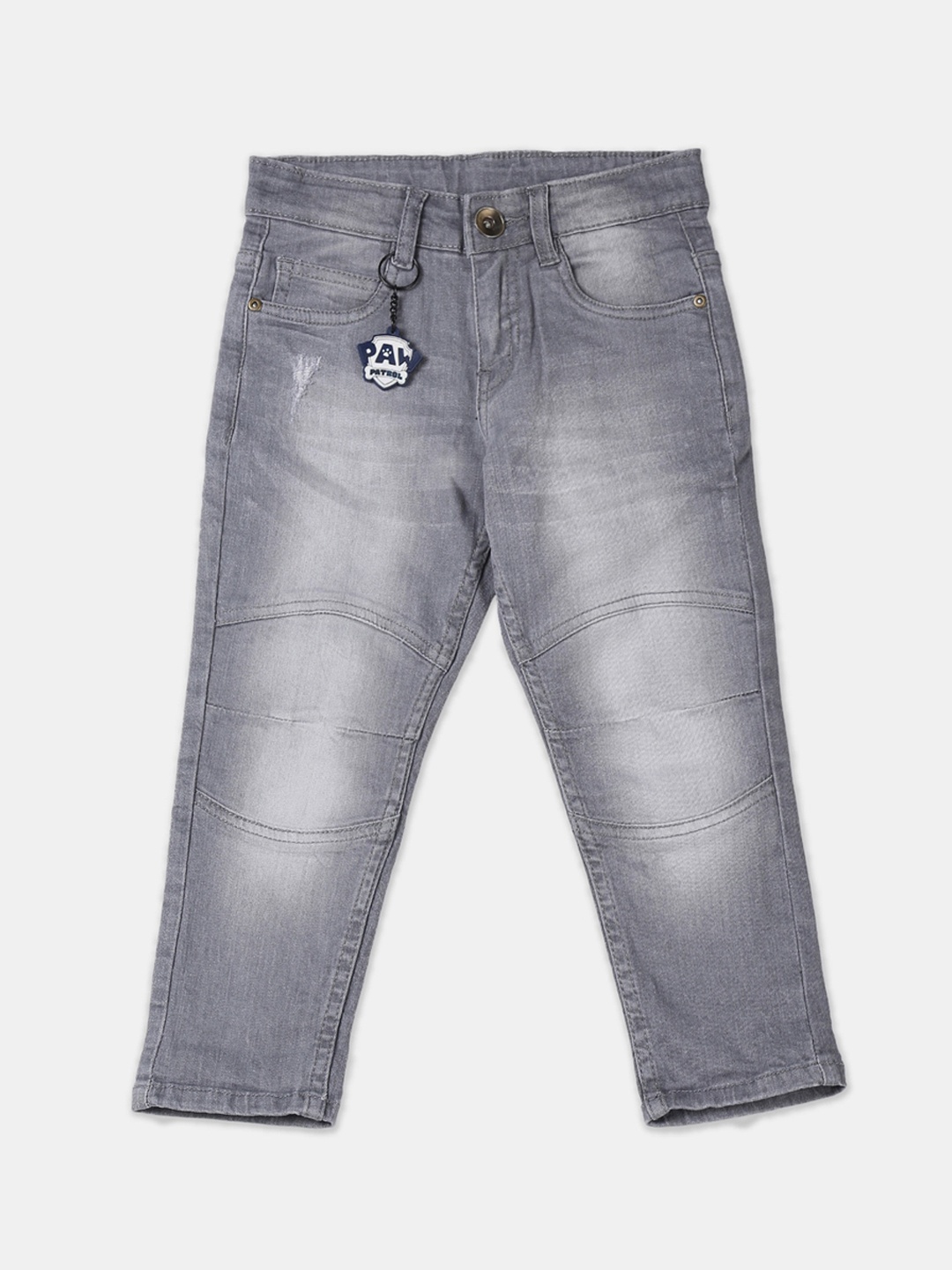 

Colt Boys Grey Regular Fit Mid-Rise Clean Look Jeans
