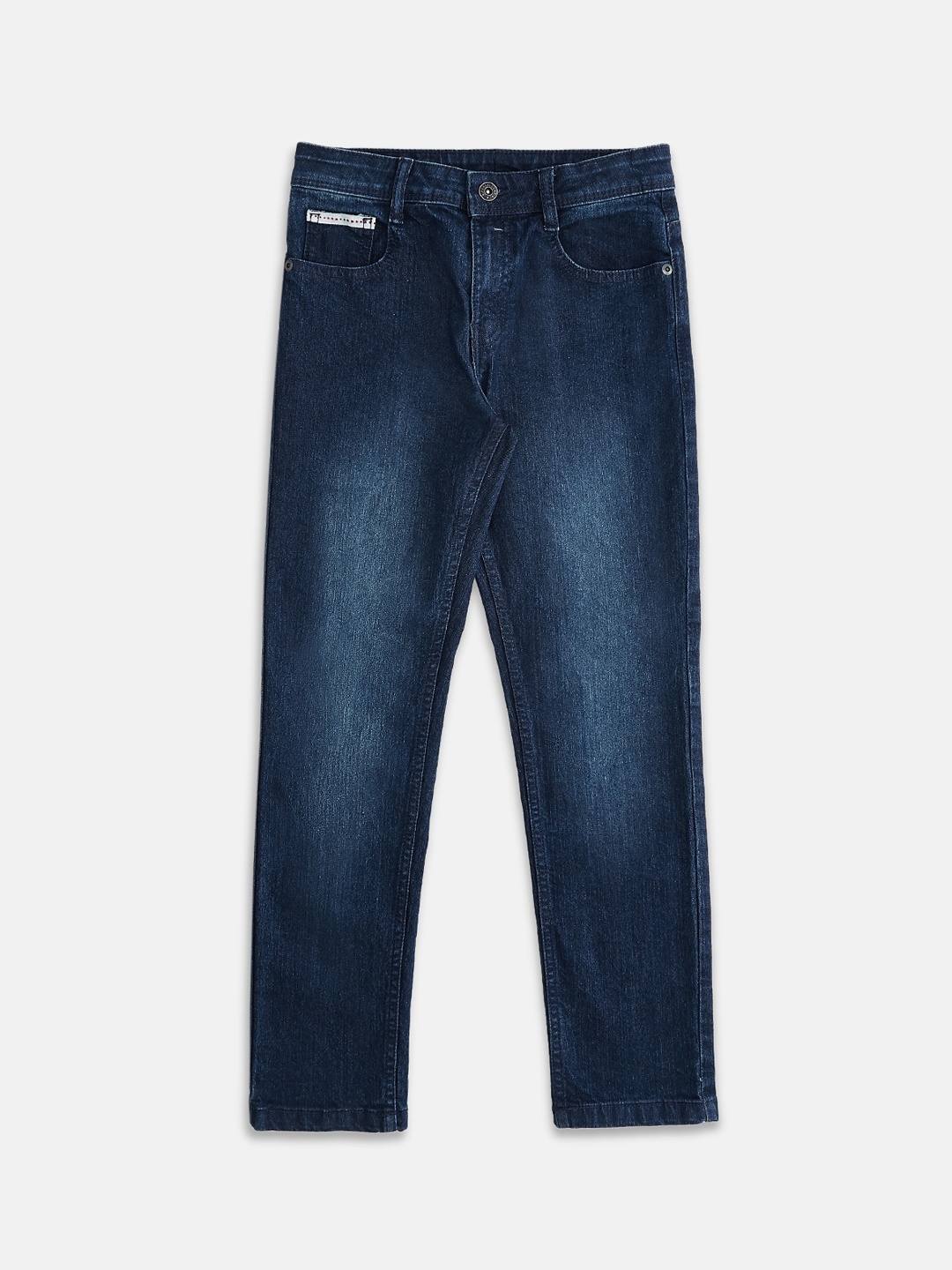 Pantaloons Junior Boys Blue Tapered Fit Jeans