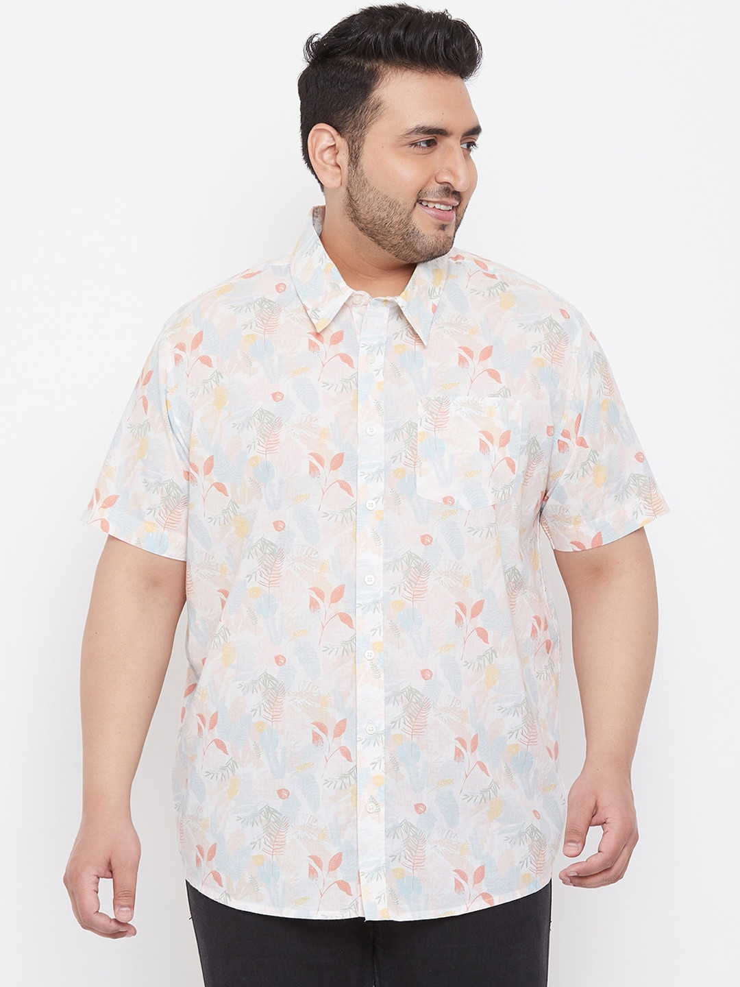 

bigbanana Men Multicoloured Regular Fit Printed Casual Shirt, Multi