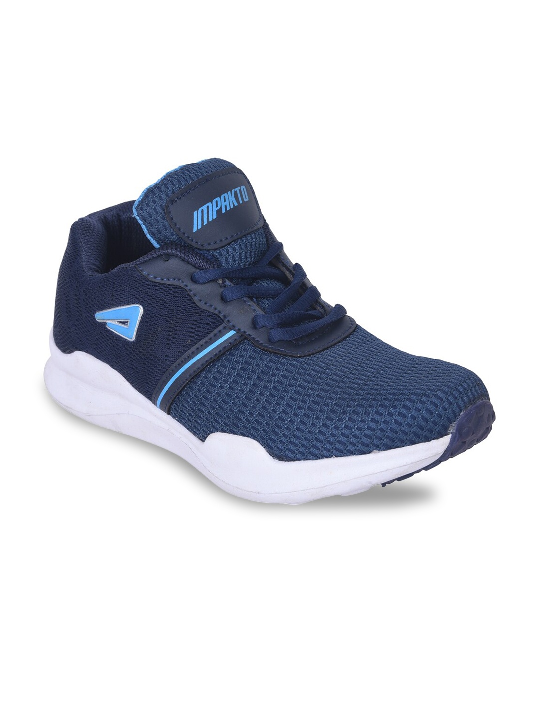 

IMPAKTO Men Teal Mesh Walking Shoes