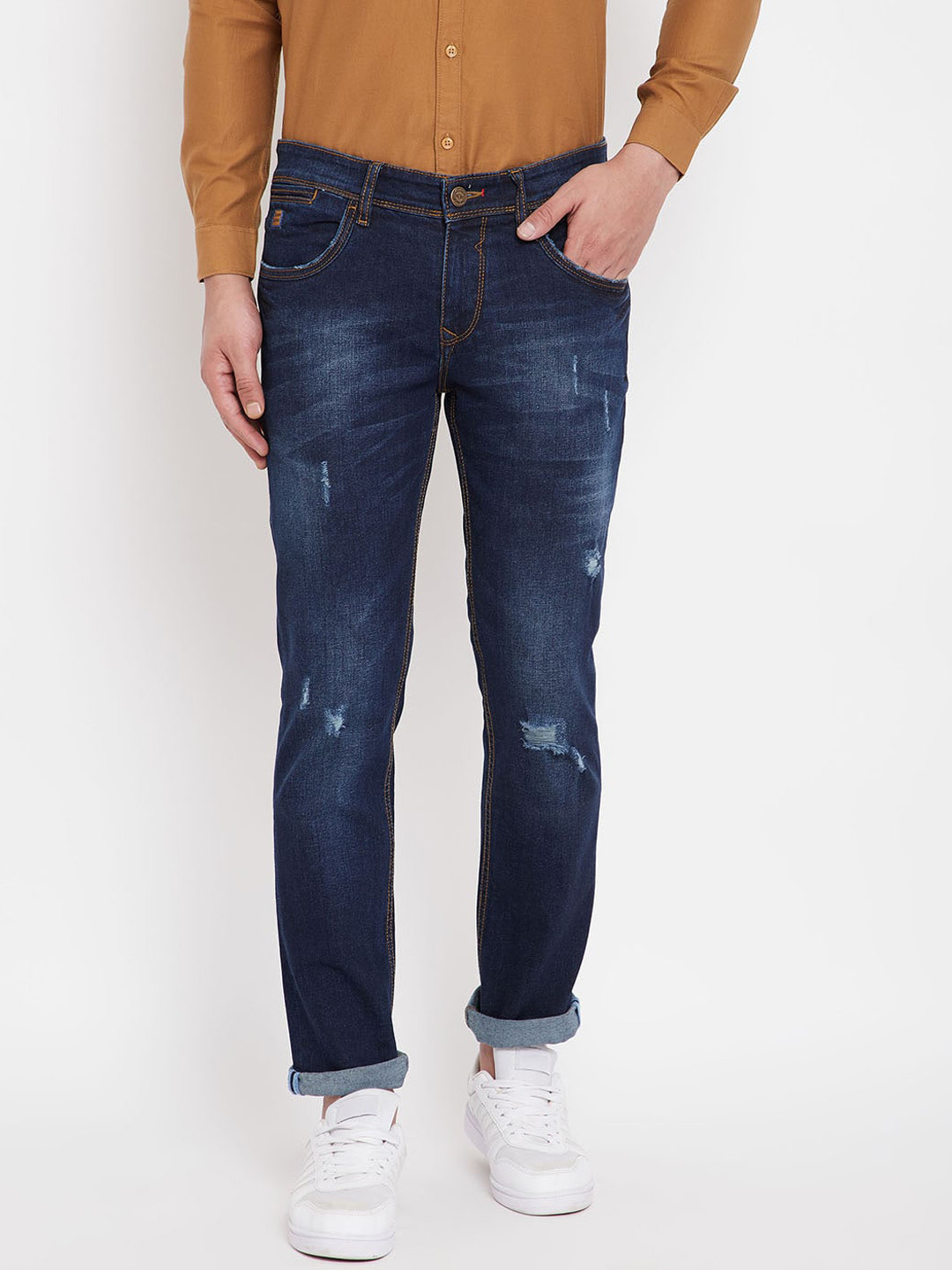 

Canary London Men Blue Slim Fit Jeans