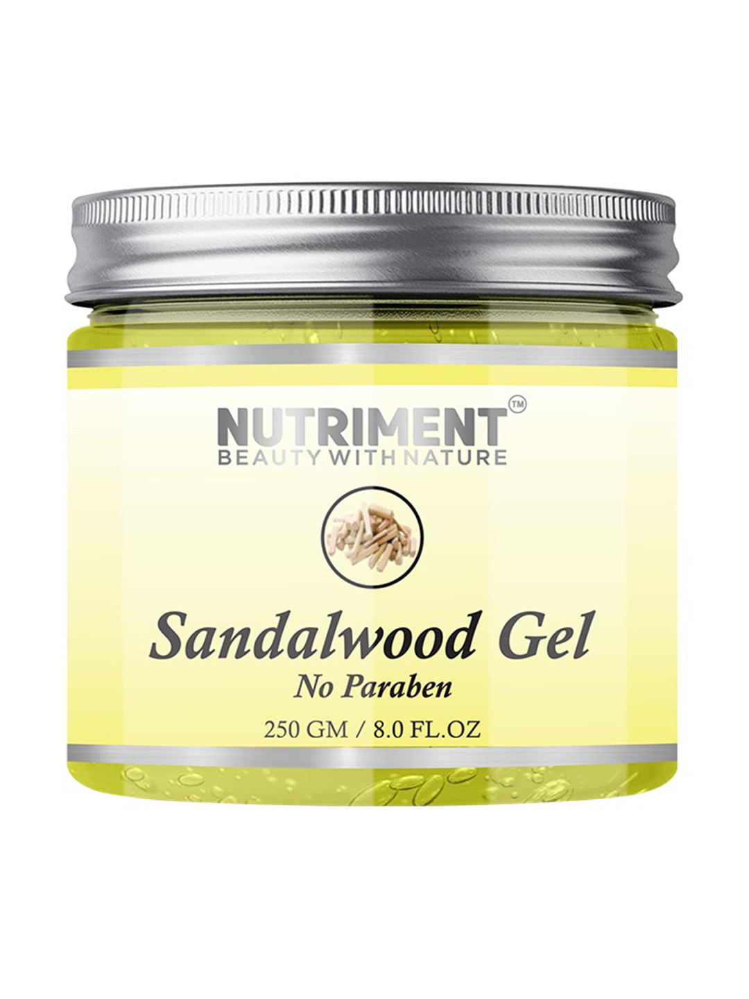 

Nutriment Unisex Sandalwood Gel 250 gm, Transparent