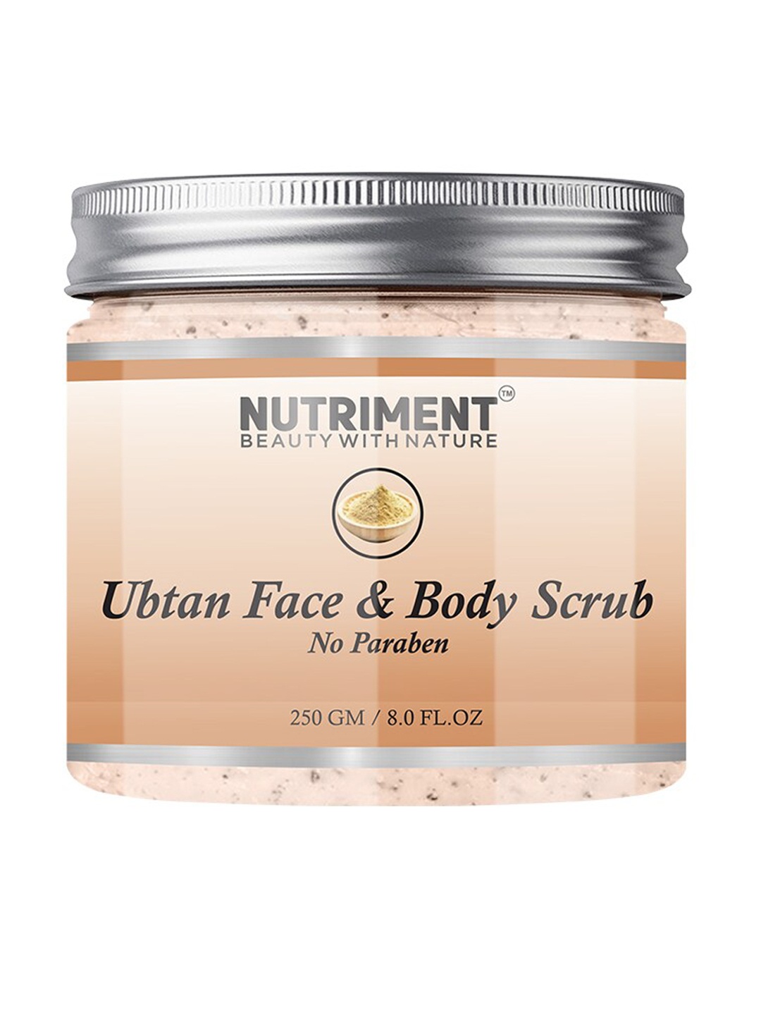

Nutriment Unisex Ubtan Face & Body Scrub 250 gm, Transparent