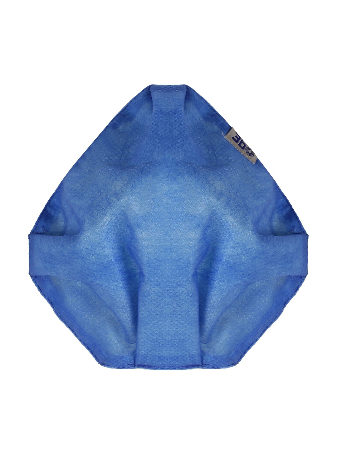 

3BO Women Pack Of 10 Assorted 3-Ply Deltoid Lite Reusable Cloth Masks, Blue