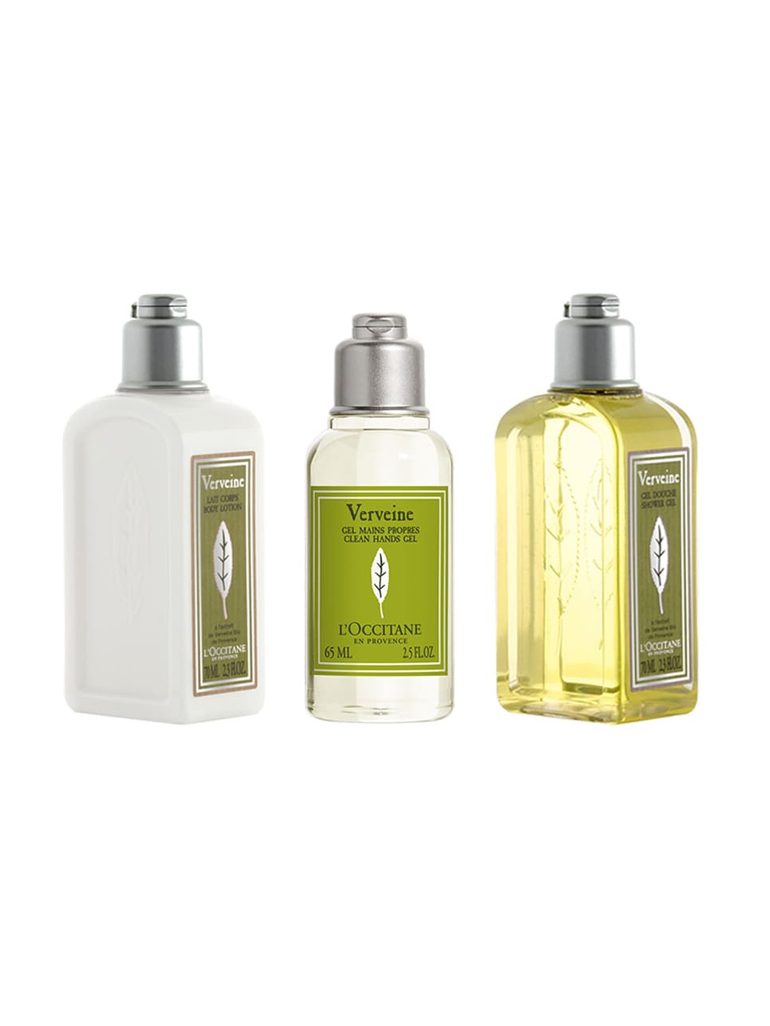

L'Occitane en Provence Unisex Refreshing Verbena Trio Kit 205 ml, Transparent