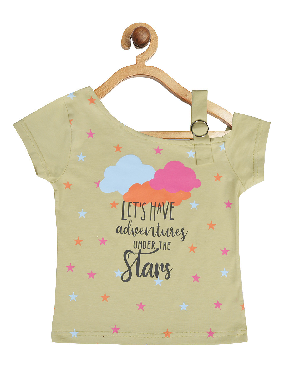 

Tiny Girl Girls Beige Regular Top