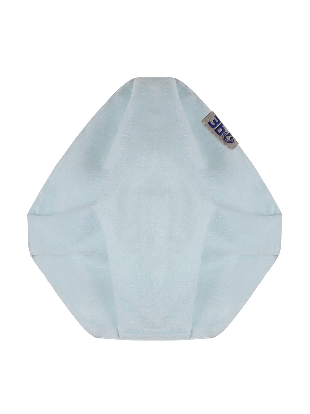 

3BO Women Pack Of 30 Assorted 3-Ply Cotton Reusable Cloth Face Masks, White