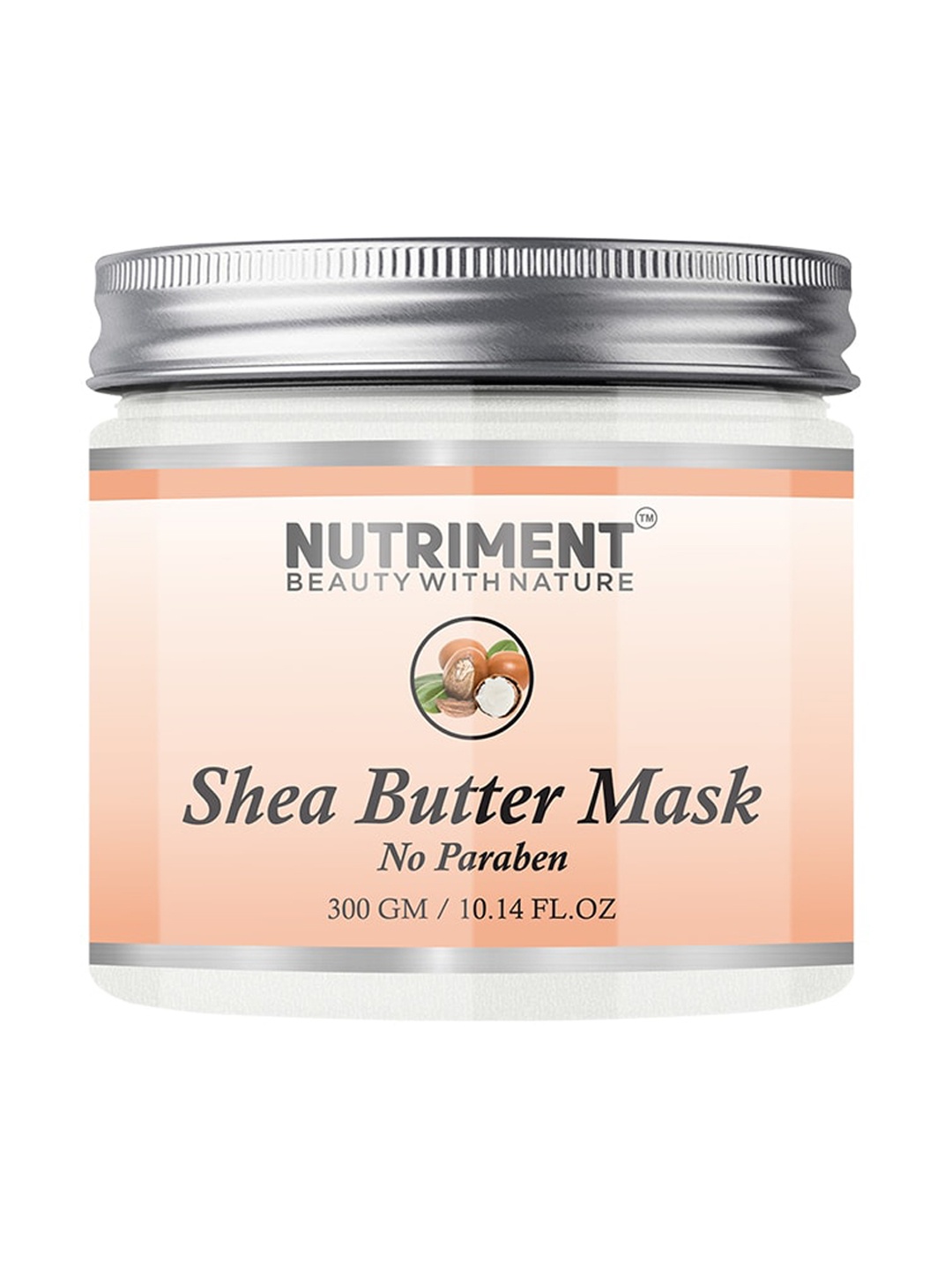 Nutriment Unisex Shea Butter Mask 300 gm, Transparent